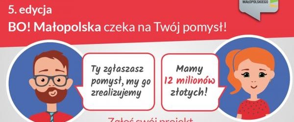 V edycja Budżetu Obywatelskiego Województwa Małopolskiego