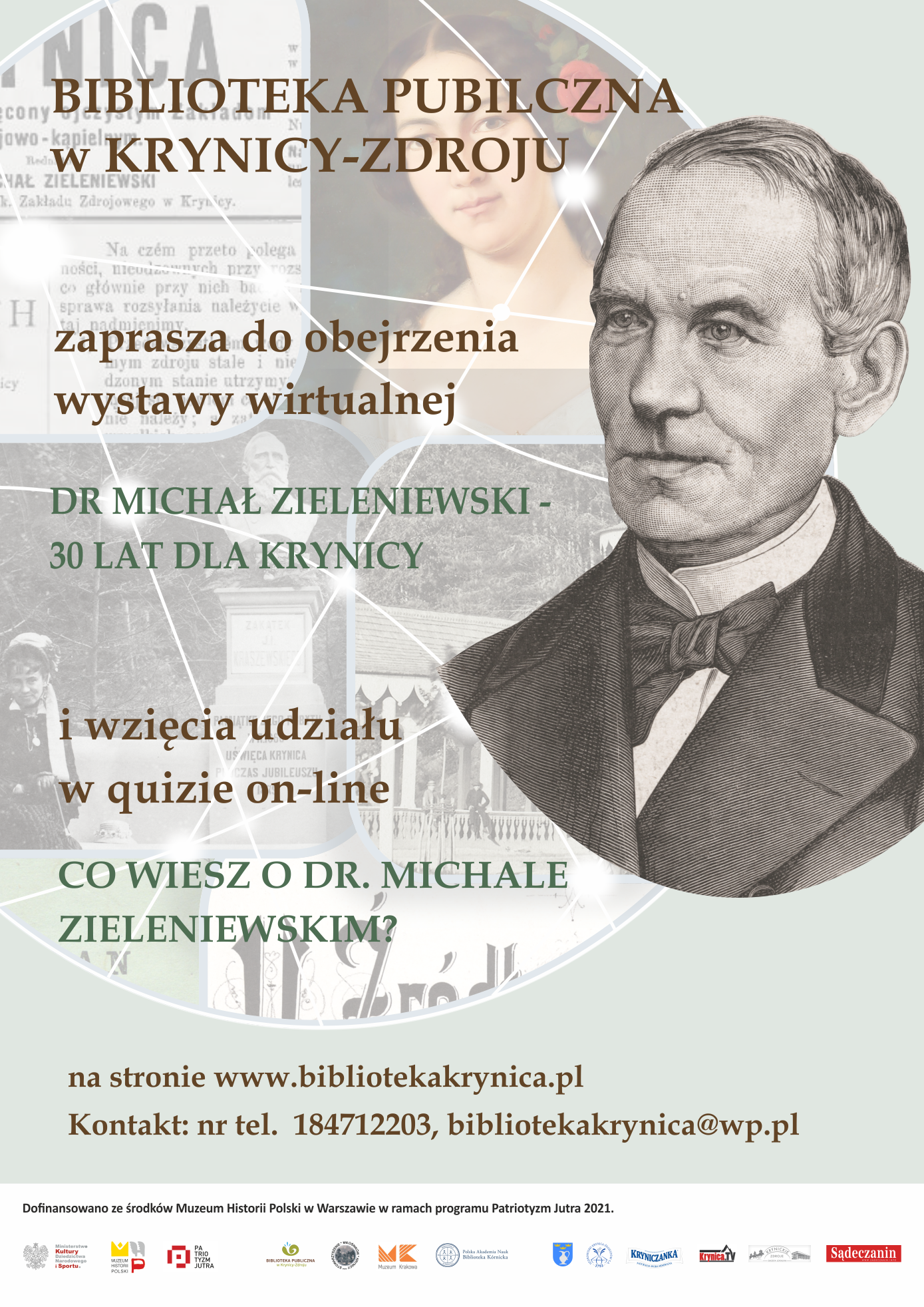 Quiz on-line  Co wiesz o dr. Michale Zieleniewskim i Krynicy z drugiej połowy XIX w. ?